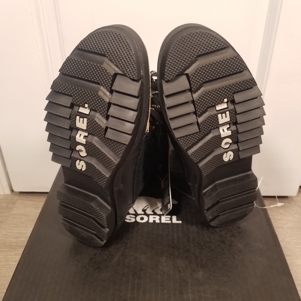 Sorel Women's Tivoli IV Waterproof Winter Leather Boots Black Size 7 New In Box - Picture 4 of 9